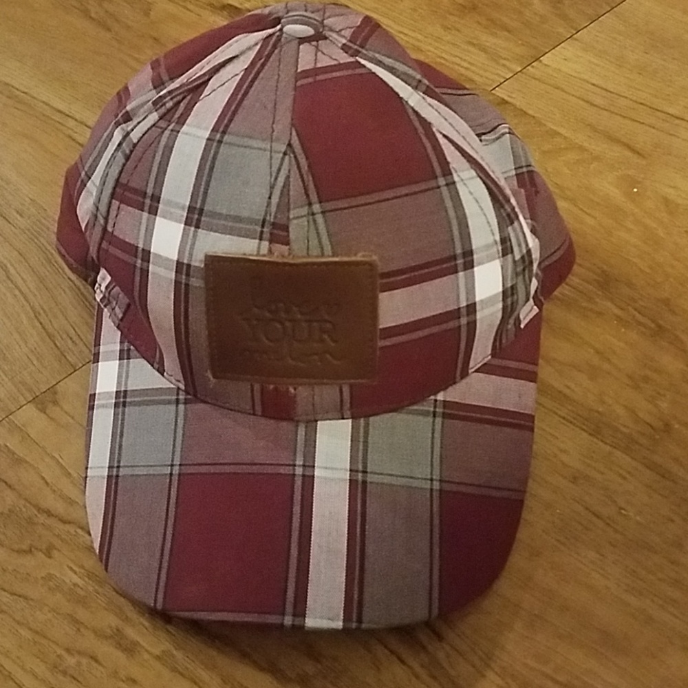Love your melon plaid baseball cap